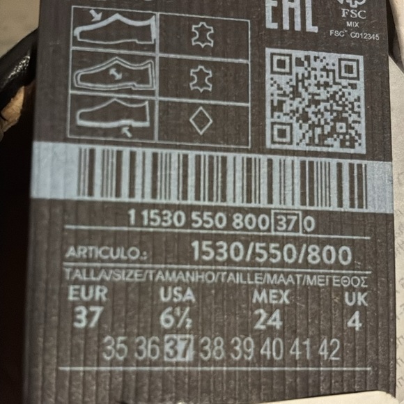 NWT. Massimo Dutti Black Leather Soft Round Toe Ballet Flats. Size 6,5. - Picture 8 of 8